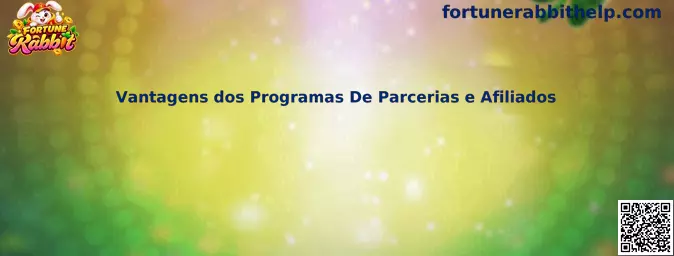 Vantagens de Parcerias