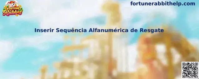 Inserir Sequência Alfanumérica de Resgate