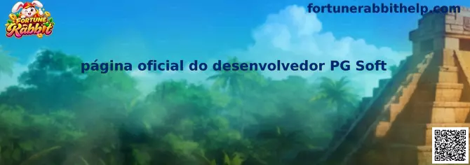 Página Oficial do Desenvolvedor PG Soft