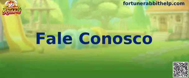 Página de contato e suporte do Fortune Rabbit